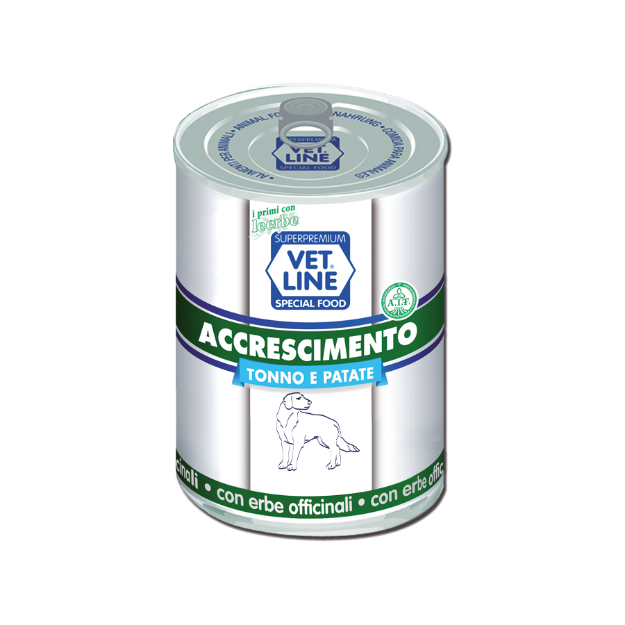 VET LINE UMIDO CANE ADULTI AGNELLO - OFFERTA - 6 SCATOLETTE DA 400 Gr