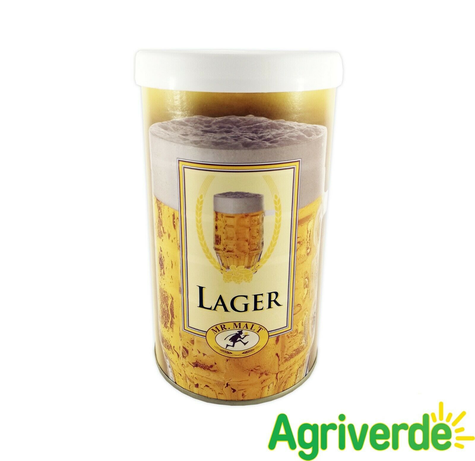 Malto preparato Mr. Malt Base Lager 1,5 kg per 23 litri di Birra