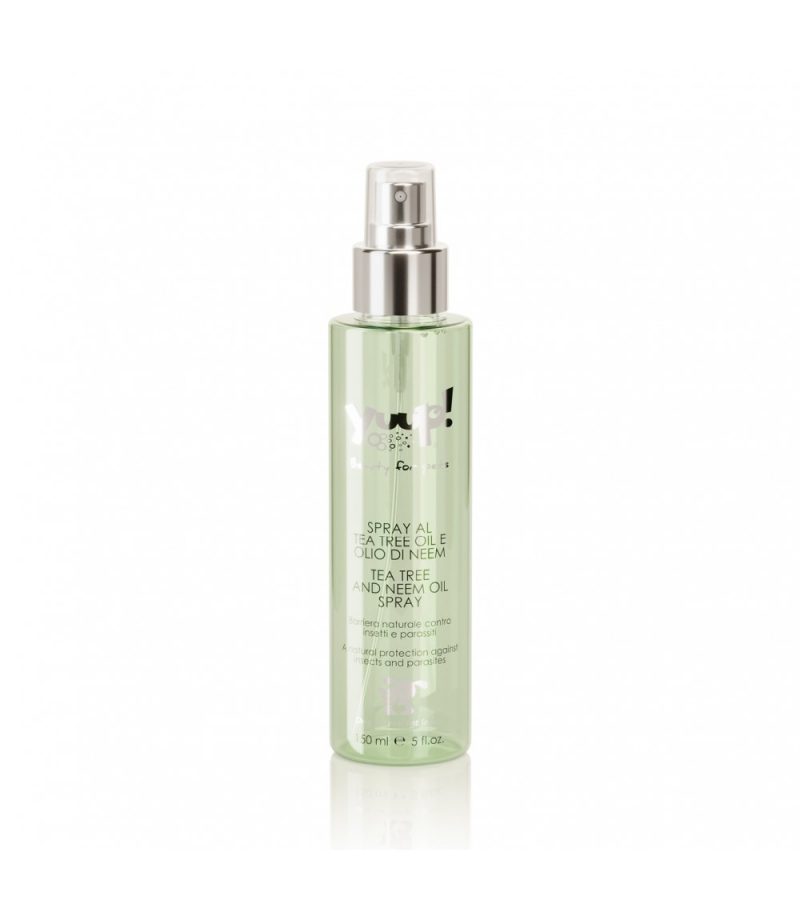 Spray al Tea Tree Oil e Olio di Neem 150 ml Yuup! effetto barriera naturale contro insetti e parassiti