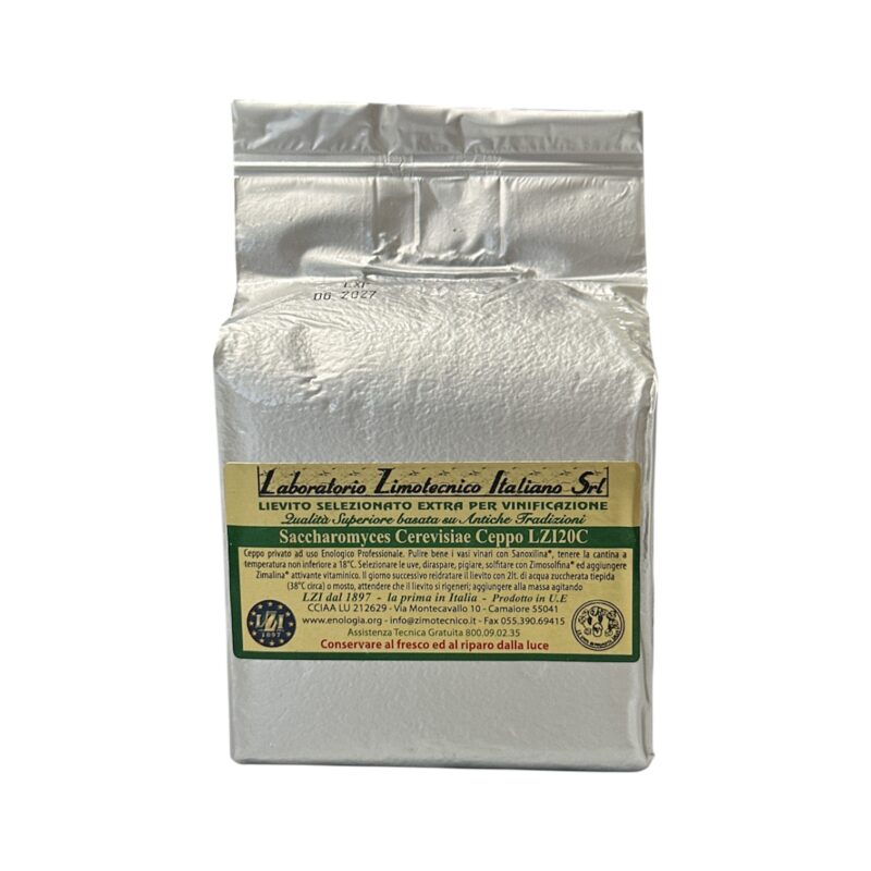 Lievito selezionato Ceppo LZI20C Extra per Vinificazione 500 gr
