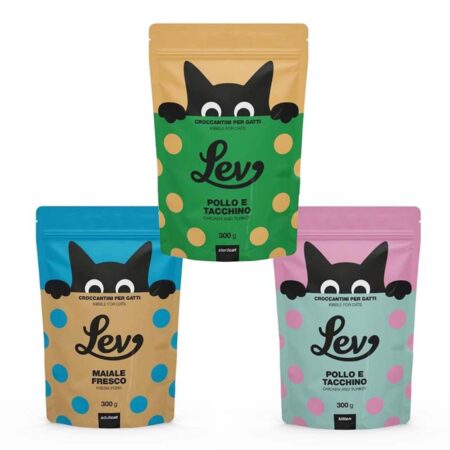 Croccantini per Gatto LEV 300 gr