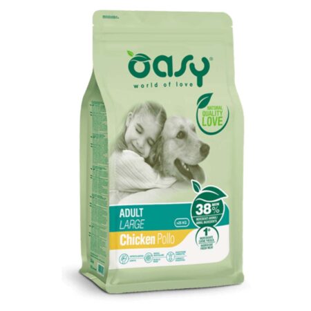 Crocchette Oasy Cane Adult Large Pollo 12Kg