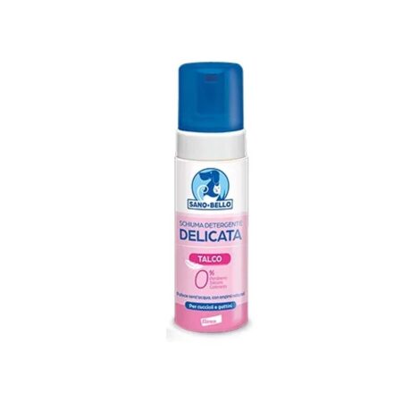 Elanco Sano e Bello Schiuma Detergente Delicata Cuccioli per Pulizia Senza Acqua 150ml