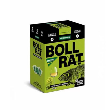 Esca Rodenticida BollRat in pasta kg. 1,5 Mayer Braun