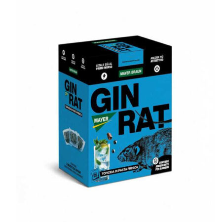 Esca Rodenticida GinRat in pasta kg. 1,5 Mayer Braun