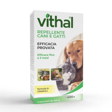 Repellente per Cani e Gatti in Granuli 400gr Vithal